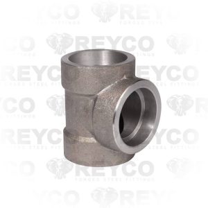 Tee recta soldable de acero al carbón